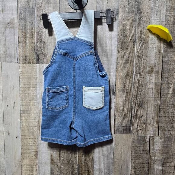 FIRST IMPRESSIONS BOYS TODDLER DENIM OVERALLS SIZE 24 MONTHS - Picture 2 of 4